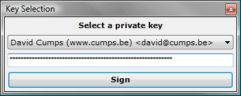 Passphrase Window