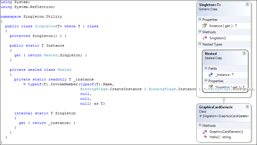 Generic Singleton Pattern