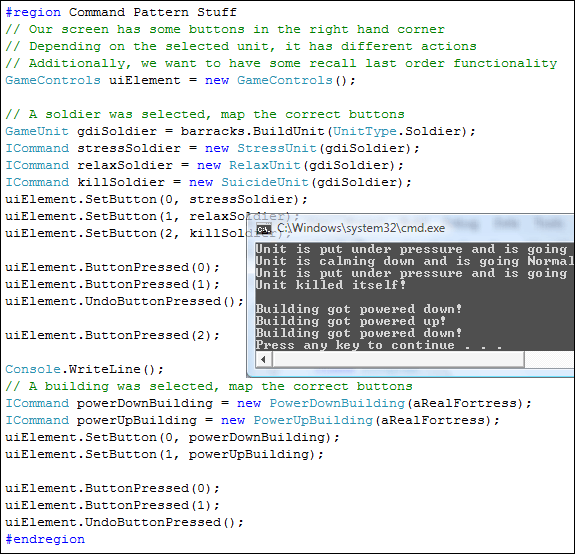 Testing Command Pattern