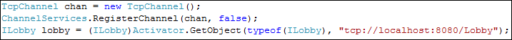 Utilizing Remoting Proxy